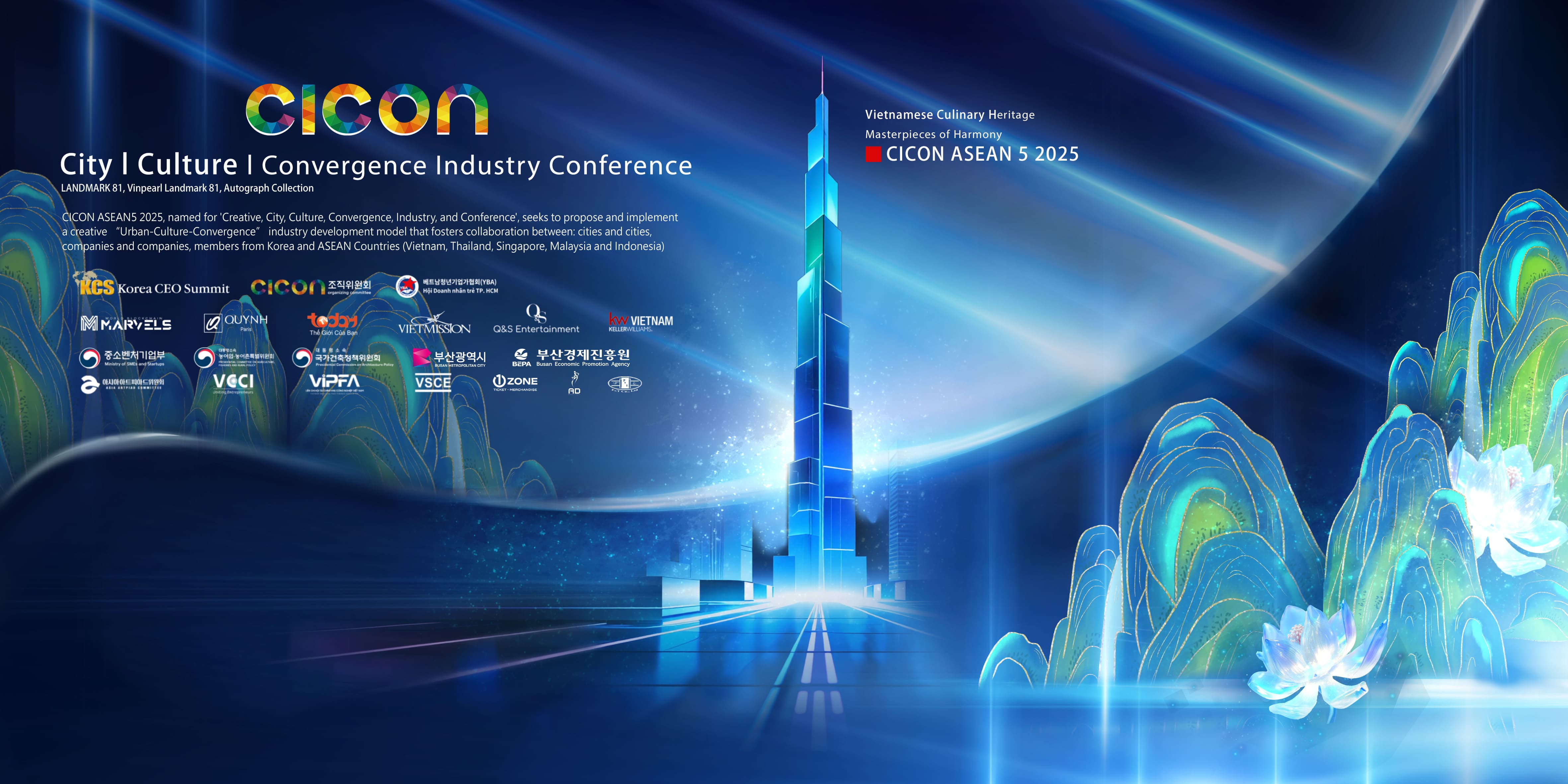 CICON ASEAN 5+ 2025 City Cultural Convergence Industry Conference ASEAN 5+ 2025